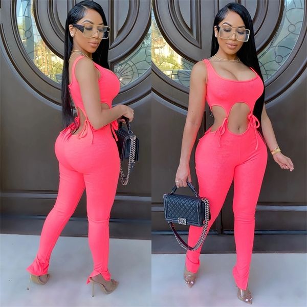 2021 a woman's garment new female fashion color bandage high waist sleeveless jumpsuit party suit rwg5, Gray
2021 a woman's garment new female fashion color bandage high waist sleeveless jumpsuit party suit rwg5, Gray