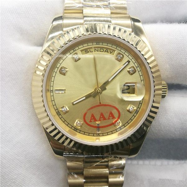 original box certificate luxury watch men's watch 40mm roman numerals big diamond gold chain automatic mechanical fashion men's wa, Slivery;brown
original box certificate luxury watch men's watch 40mm roman numerals big diamond gold chain automatic mechanical fashion men's wa, Slivery;brown