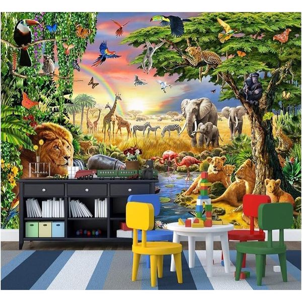 custom p mural non-woven wallpaper 3d cartoon grassland animal lion zebra children room bedroom home dec jllupr mx_home
custom p mural non-woven wallpaper 3d cartoon grassland animal lion zebra children room bedroom home dec jllupr mx_home
