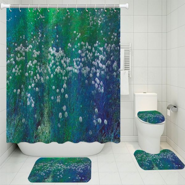 plant dandelion bathroom kit polyester waterproof washable bathroom kit floor mat shower curtain toilet mat home decor
plant dandelion bathroom kit polyester waterproof washable bathroom kit floor mat shower curtain toilet mat home decor