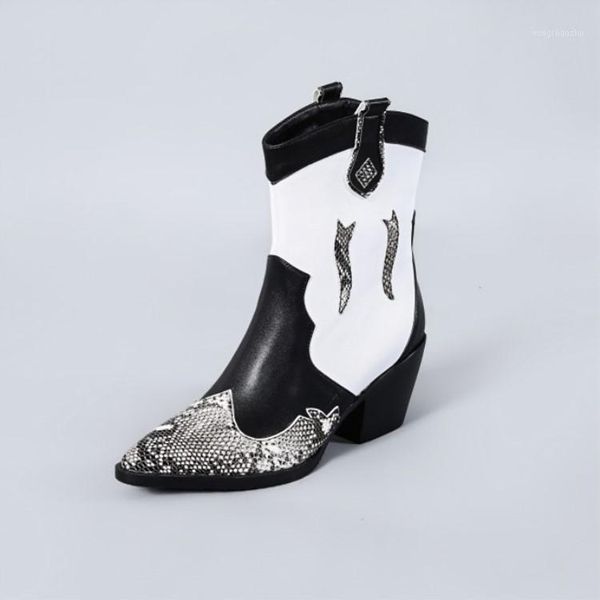 boots 2021 black and white color short woman high coarse with sharp leather shoes will code woman1
boots 2021 black and white color short woman high coarse with sharp leather shoes will code woman1