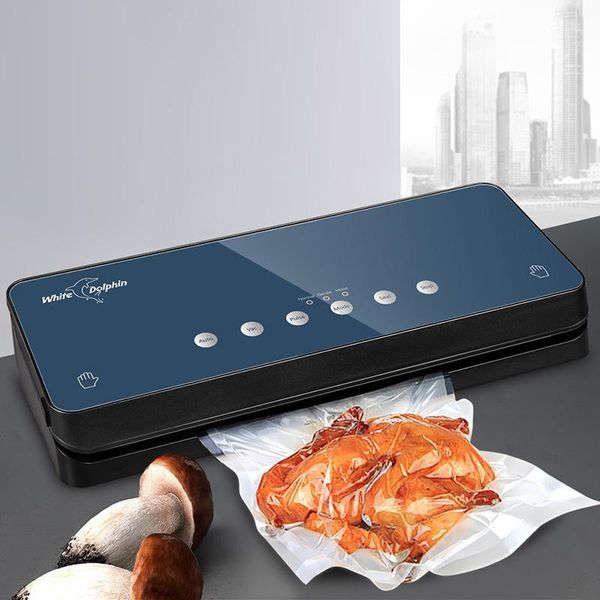 vacuum food sealing machine white dolphin electric sealer 220v 110v automatic household packing with 10 pcs saver b1
vacuum food sealing machine white dolphin electric sealer 220v 110v automatic household packing with 10 pcs saver b1