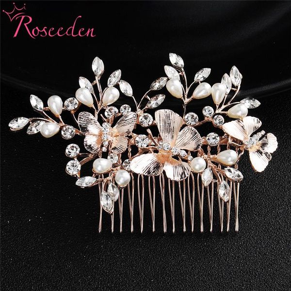 handmade gold crystal pearls wedding hair comb with butterfly bridal headpiece hair accessories jewelryre3378, Golden;silver
handmade gold crystal pearls wedding hair comb with butterfly bridal headpiece hair accessories jewelryre3378, Golden;silver
