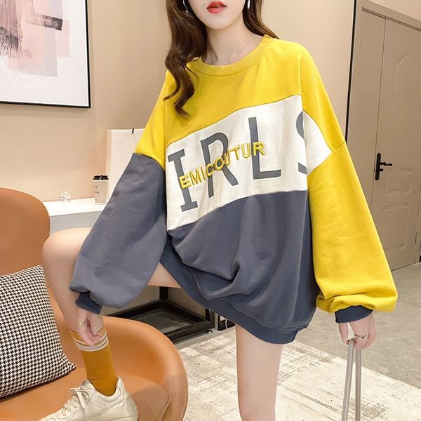 l5ipj fashion 2020 early autumn sweatersweater sweater women's mid-length printed embroidered korean-style new large size women's, Black
l5ipj fashion 2020 early autumn sweatersweater sweater women's mid-length printed embroidered korean-style new large size women's, Black