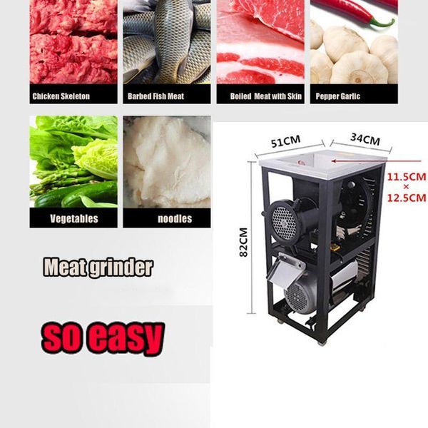new stainless steel commercial electric large meat grinder chicken bone fish bone grinder sausage machine 220v1
new stainless steel commercial electric large meat grinder chicken bone fish bone grinder sausage machine 220v1