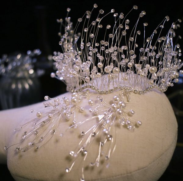 shining crown bridal headdress luxurious atmosphere handmade crystal headband stage performance wedding dress hair accessories, Silver
shining crown bridal headdress luxurious atmosphere handmade crystal headband stage performance wedding dress hair accessories, Silver