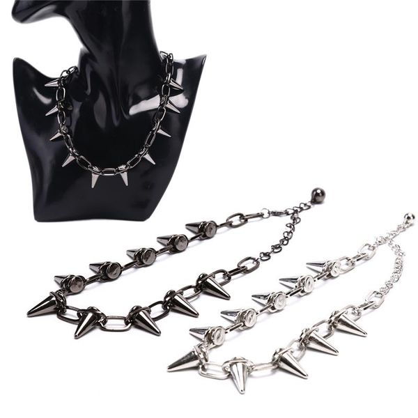 chokers 1pc rivets cbb material punk goth handmade choker necklace spike rivet rock gothic chocker, Golden;silver
chokers 1pc rivets cbb material punk goth handmade choker necklace spike rivet rock gothic chocker, Golden;silver