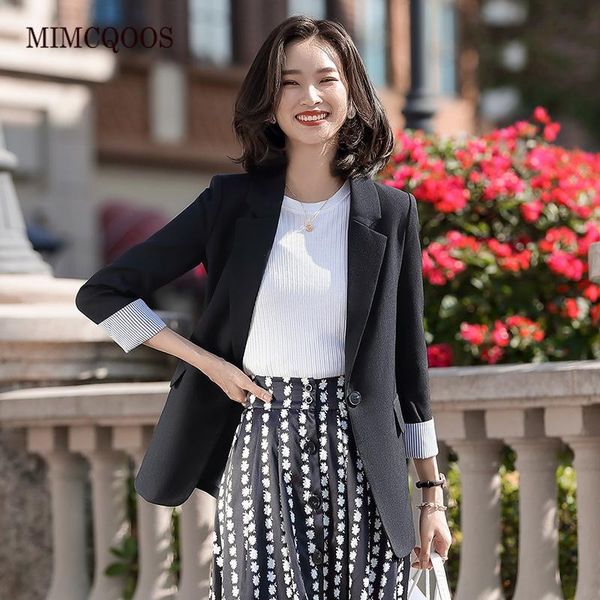 women's suits & blazers women black 2021 korean fashion office ladies style striped small suit casual jacket coat blazer mujer, White;black
women's suits & blazers women black 2021 korean fashion office ladies style striped small suit casual jacket coat blazer mujer, White;black