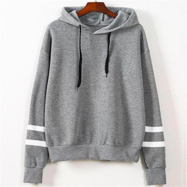 women's fashion sweatshirt womens long sleeve hoodie sweatshirt jumper hooded pullover ping augu11, Black;white