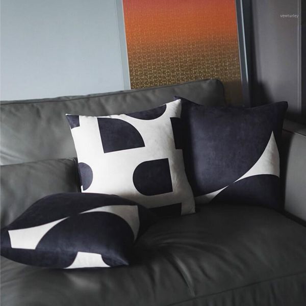 dunxdeco cushion cover decorative pillow case modern simple black ivory geometric soft velvet coussin sofa chair bedding cushion1
dunxdeco cushion cover decorative pillow case modern simple black ivory geometric soft velvet coussin sofa chair bedding cushion1