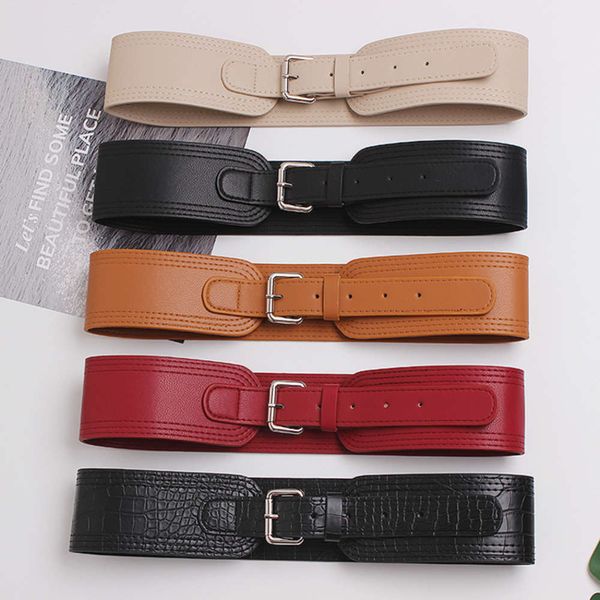 new fashion in autumn winter of 2019 simple and versatile elegant decoration accessories waist cover wide women's belt ol, Black;brown
new fashion in autumn winter of 2019 simple and versatile elegant decoration accessories waist cover wide women's belt ol, Black;brown