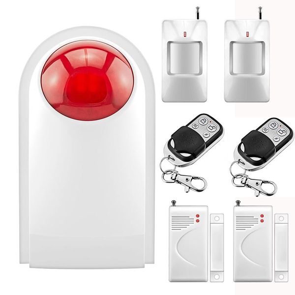 120db 433mhz home burglar security alarm system with detector sensor kit for home house security protection simple setting
120db 433mhz home burglar security alarm system with detector sensor kit for home house security protection simple setting