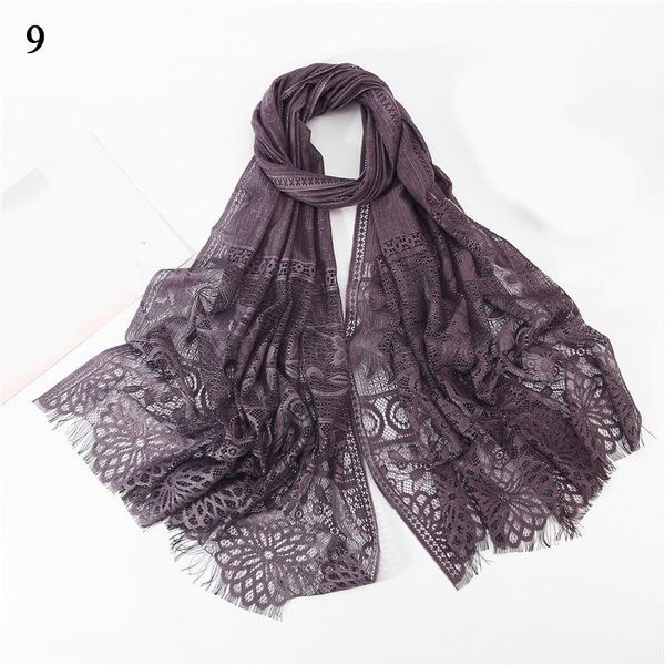 1pcs muslim headscarf female headband with tassel lace head hijab solid thin cover-up shawls women soft pure color scarf q bbywmt
1pcs muslim headscarf female headband with tassel lace head hijab solid thin cover-up shawls women soft pure color scarf q bbywmt
