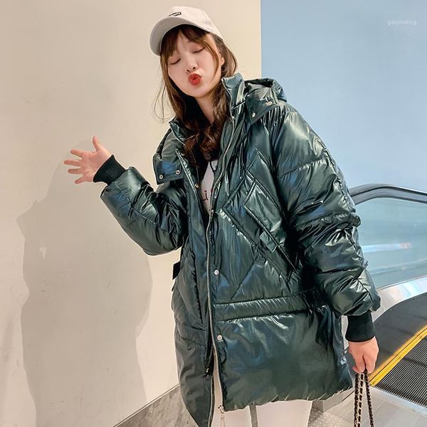 bright face cotton women's long section thickening 2019 winter new down cotton pad student bread jacket down jacket1, Black
bright face cotton women's long section thickening 2019 winter new down cotton pad student bread jacket down jacket1, Black