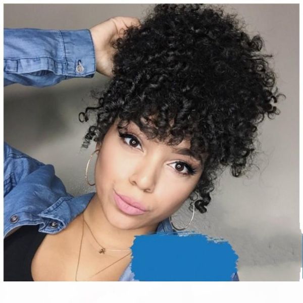 fashion short hair accessories claw ponytails brown afro kinky curly celebrity afro kinky curly drawstring ponytail hair extensions, Black
fashion short hair accessories claw ponytails brown afro kinky curly celebrity afro kinky curly drawstring ponytail hair extensions, Black
