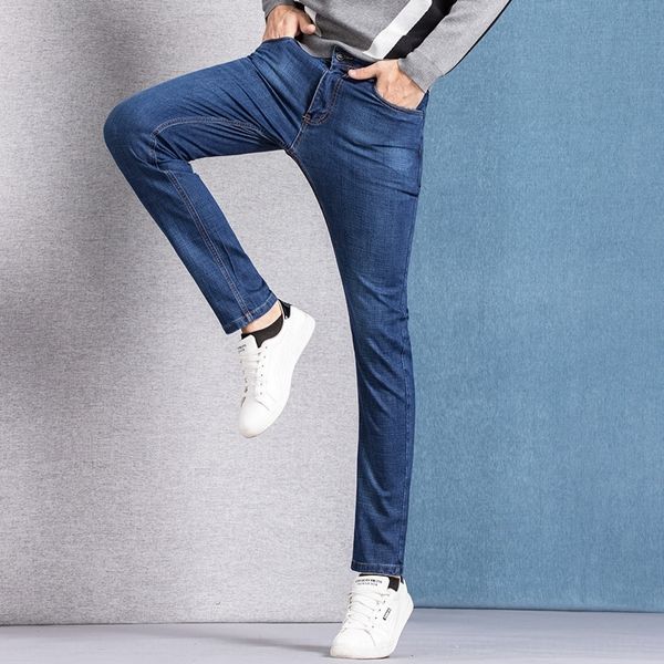v5jdc 2020 spring stretch new summer fit and men's pants straight jeans pants and jeans slim slim fit casual fashion men's trouser, Blue
v5jdc 2020 spring stretch new summer fit and men's pants straight jeans pants and jeans slim slim fit casual fashion men's trouser, Blue