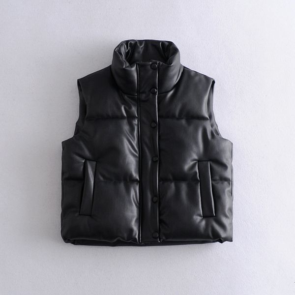 2021 new winter women leather from the plutonium knockoff female jacket warm thick cotton waistcoat hdxf, Black
2021 new winter women leather from the plutonium knockoff female jacket warm thick cotton waistcoat hdxf, Black