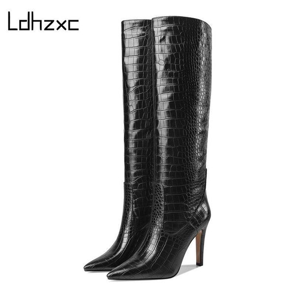 ldhzxc plus size 34-43 new brand women boots thin high heels autumn winter boots cowboy western knee high women shoes, Black
ldhzxc plus size 34-43 new brand women boots thin high heels autumn winter boots cowboy western knee high women shoes, Black