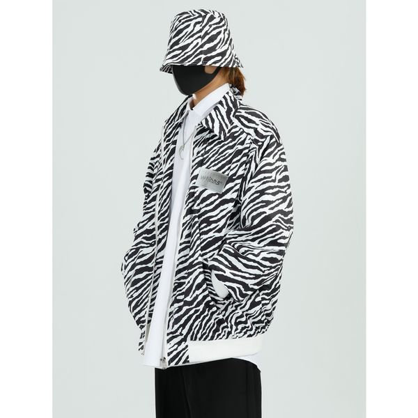 2020 men standard zebra include hat male feminine streetwear hip jacket outerwear 3m03, Black;brown
2020 men standard zebra include hat male feminine streetwear hip jacket outerwear 3m03, Black;brown