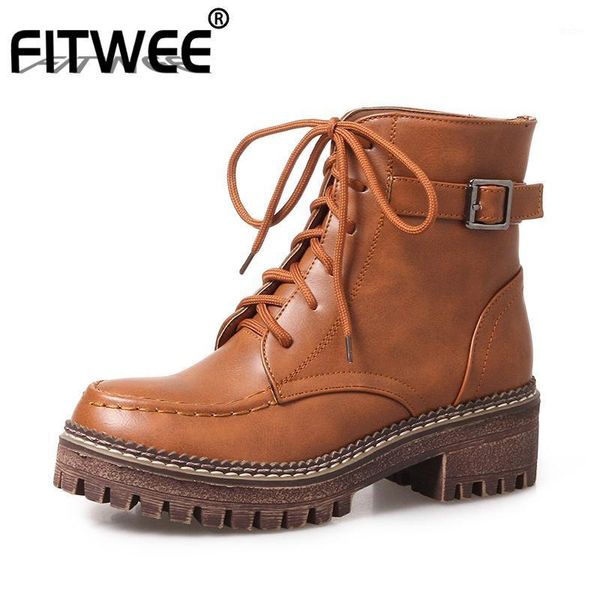 fitwee size 33-43 women ankle boots fashion buckle cross strap winter shoes woman platform short boot lady daily footwear1, Black
fitwee size 33-43 women ankle boots fashion buckle cross strap winter shoes woman platform short boot lady daily footwear1, Black