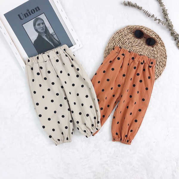 korean style spring summer dot printed loose pants for baby girls 1-5 years kids children all-match casual trousers y200704, Blue
korean style spring summer dot printed loose pants for baby girls 1-5 years kids children all-match casual trousers y200704, Blue