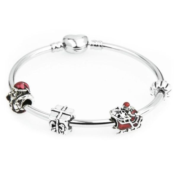 charm bracelets prf silver plated bracelet for women snake chain & murano glass beads brand authentic jewelry, Golden;silver
charm bracelets prf silver plated bracelet for women snake chain & murano glass beads brand authentic jewelry, Golden;silver