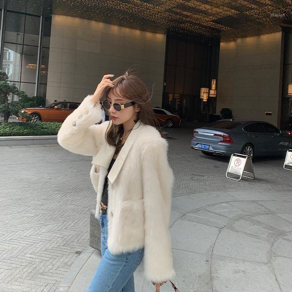 women's fur & faux 2021 winter input wholepelt tuscan lamb leather coat thick real short lapel jacket female warm coats1, Black
women's fur & faux 2021 winter input wholepelt tuscan lamb leather coat thick real short lapel jacket female warm coats1, Black