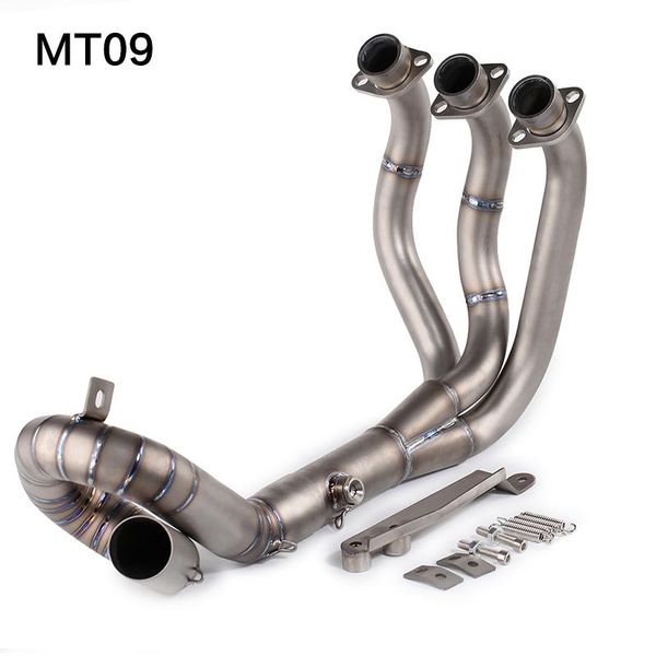 for mt09 motorcycle exhaust pipe modified muffler pipe titanium alloy system with front link and exhaust silp on
for mt09 motorcycle exhaust pipe modified muffler pipe titanium alloy system with front link and exhaust silp on