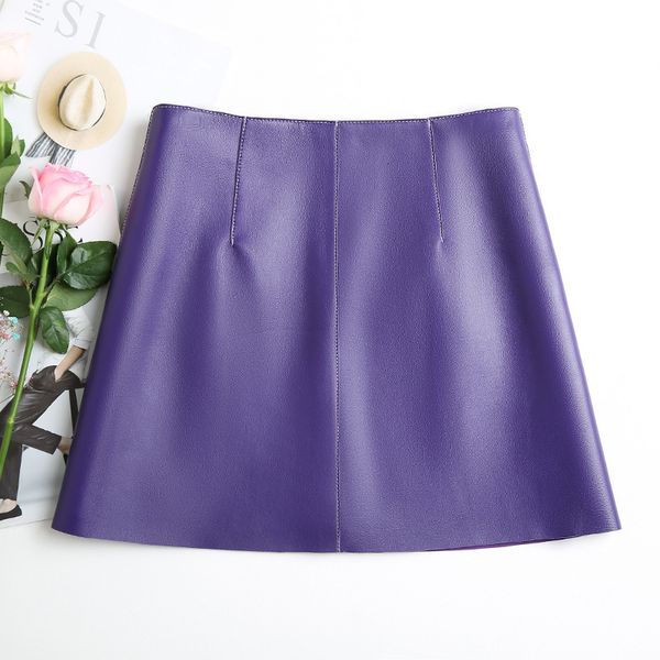 genuine leather women real lambskin high waist snake print short runway pocket female mini skirt designer jc10, Black
genuine leather women real lambskin high waist snake print short runway pocket female mini skirt designer jc10, Black