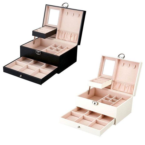 fashion design leather jewelry box jewelry case package storage large space ring necklace bracelet selling, Pink;blue
fashion design leather jewelry box jewelry case package storage large space ring necklace bracelet selling, Pink;blue