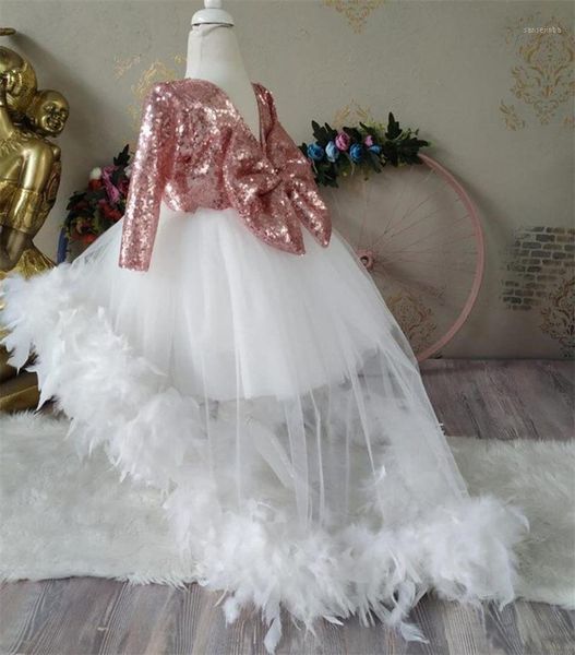 real picture baby girl feather dress high low rose gold sequins toddler infant birthday gown christmas dress special occasion1, Red;yellow
real picture baby girl feather dress high low rose gold sequins toddler infant birthday gown christmas dress special occasion1, Red;yellow