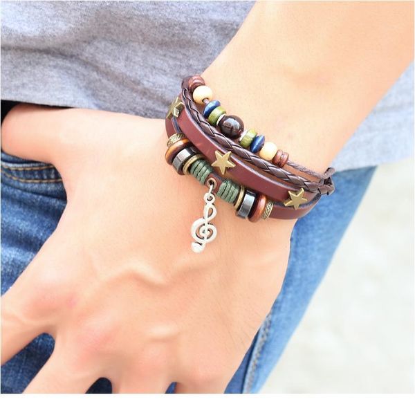 new exaggerated fashion note bracelet star woven bracelet ornament new exa qylgub 
new exaggerated fashion note bracelet star woven bracelet ornament new exa qylgub