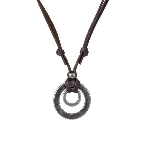eif dock men leather necklace & pendants retro long black brown rope chain adjustable double circle alloy jewelry women qylnwi
eif dock men leather necklace & pendants retro long black brown rope chain adjustable double circle alloy jewelry women qylnwi