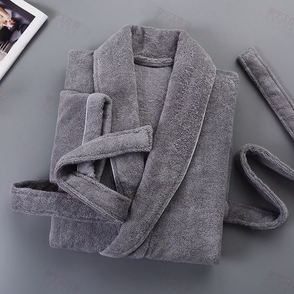 thicken men bath robe towel fleece winter casual long warm bathrobes men sleepwear robes christmas gift wedding bridesmaid robes 201109, Black;brown
thicken men bath robe towel fleece winter casual long warm bathrobes men sleepwear robes christmas gift wedding bridesmaid robes 201109, Black;brown