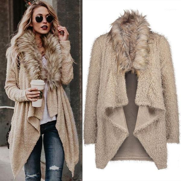 2020 fall winter big hair collar cardigan plush knitted cardigan ladies warmth knit coat for women1, Tan;black
2020 fall winter big hair collar cardigan plush knitted cardigan ladies warmth knit coat for women1, Tan;black