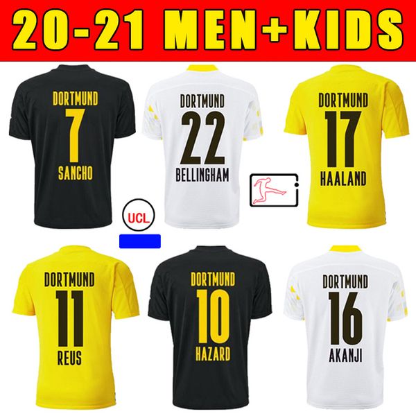 2021 new soccer jersey haaland reus hazard brandt e.can hakimi sancho reyna 20 21 high-quality + kids kit football shirt, Black;yellow
2021 new soccer jersey haaland reus hazard brandt e.can hakimi sancho reyna 20 21 high-quality + kids kit football shirt, Black;yellow