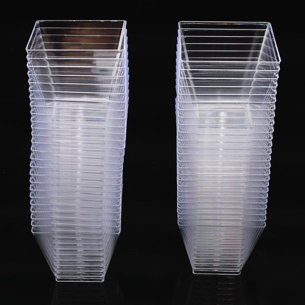50pcs 60ml plastic clear square cup disposable food cups for dessert pudding yogurt dish kitchen decor wmtqjr bdesybag
50pcs 60ml plastic clear square cup disposable food cups for dessert pudding yogurt dish kitchen decor wmtqjr bdesybag