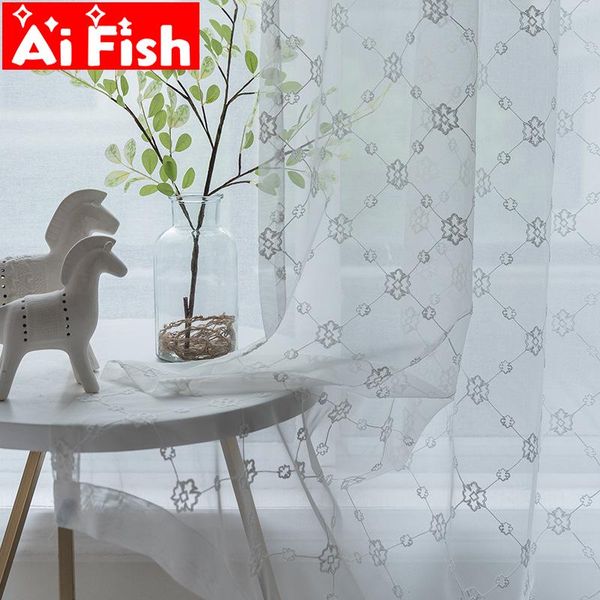 modern white cotton floral bedroom sheer tulle drapes pure color embroidered window screen cutains for living room panel zh221#4
modern white cotton floral bedroom sheer tulle drapes pure color embroidered window screen cutains for living room panel zh221#4