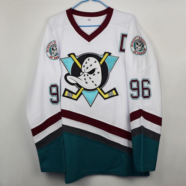 hockey jerseys movie ice hockey 96 size 99 white duck cartoon long sleeve cotton t-shirt hockey wears, Black
hockey jerseys movie ice hockey 96 size 99 white duck cartoon long sleeve cotton t-shirt hockey wears, Black