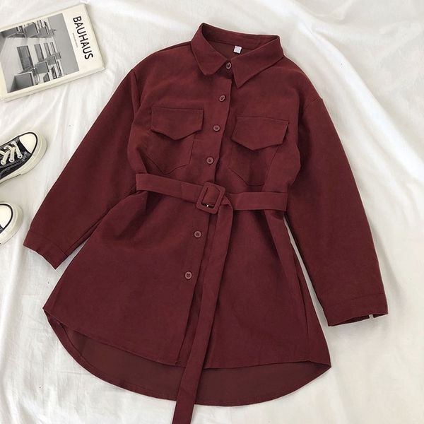 2021 new long-sleeve velvet women's dress turn-down simple collar elegant all-match tracks vintage womens harajuku mr4e, Black;gray
2021 new long-sleeve velvet women's dress turn-down simple collar elegant all-match tracks vintage womens harajuku mr4e, Black;gray