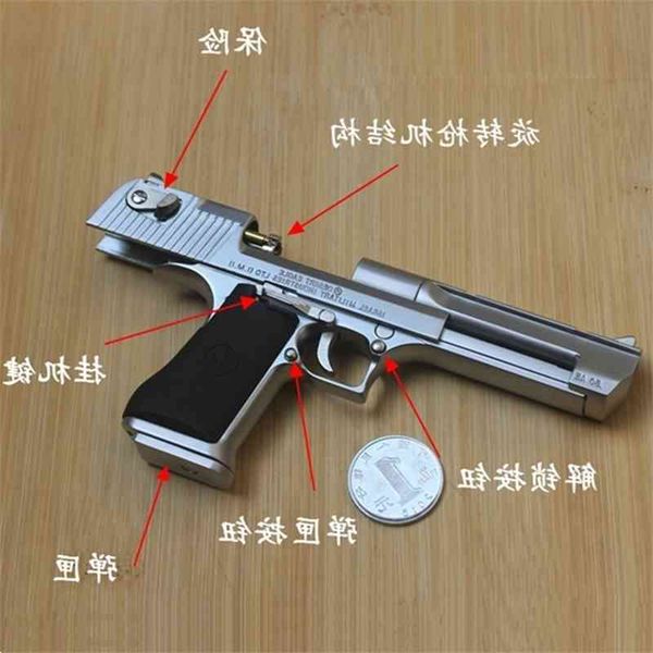 23alloy empire desert eagle 1:2.05 shell throwing metal pistol model simulation toy detachable and non launching
23alloy empire desert eagle 1:2.05 shell throwing metal pistol model simulation toy detachable and non launching