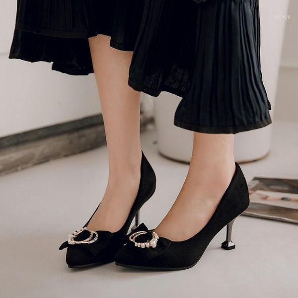 big size ladies high heels women shoes woman pumps bowknot shallow slim-heeled high-heeled single shoes1, Black
big size ladies high heels women shoes woman pumps bowknot shallow slim-heeled high-heeled single shoes1, Black