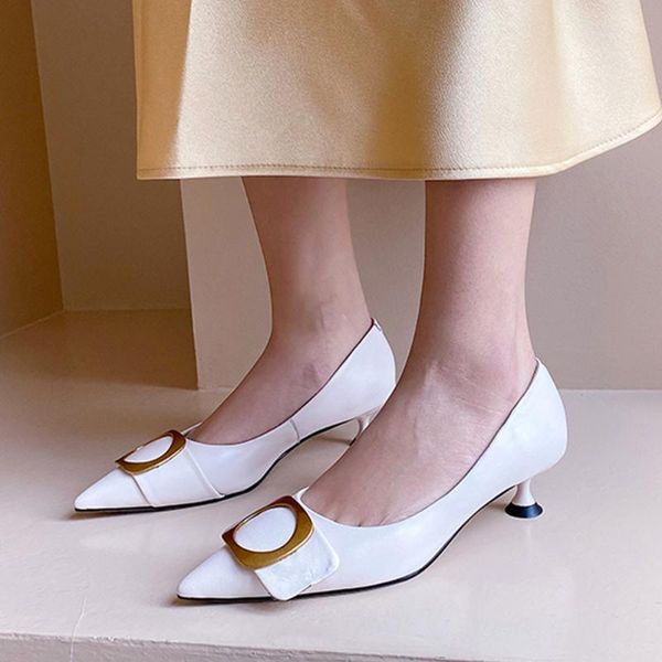 doratasia fashion girl genuine leather metal slip on pumps spring pumps women casual leisure pointed toe shoes woman, Black
doratasia fashion girl genuine leather metal slip on pumps spring pumps women casual leisure pointed toe shoes woman, Black