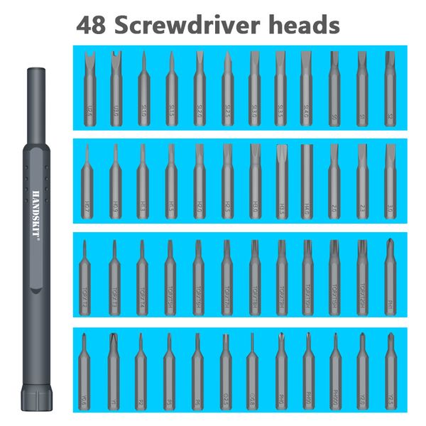 mini 48 precision bits repair tool mannual screw driver set cellphone screwdriver kit with magnetic bits cordless non electric tool drill
mini 48 precision bits repair tool mannual screw driver set cellphone screwdriver kit with magnetic bits cordless non electric tool drill