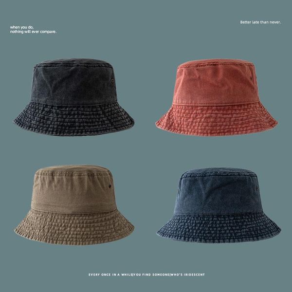 wide brim hats vintage women men cotton denim bucket fashion fishing korean style retro spring smmer sun for woman man caps, Blue;gray
wide brim hats vintage women men cotton denim bucket fashion fishing korean style retro spring smmer sun for woman man caps, Blue;gray