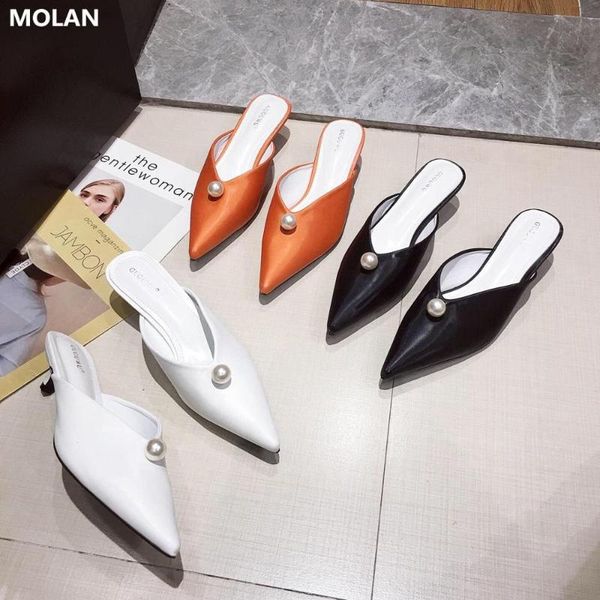 dress shoes molan brand designers 2021 spring luxury pearl v mouth kitten heels lady pumps slip on loafers mules flip flops casual, Black
dress shoes molan brand designers 2021 spring luxury pearl v mouth kitten heels lady pumps slip on loafers mules flip flops casual, Black