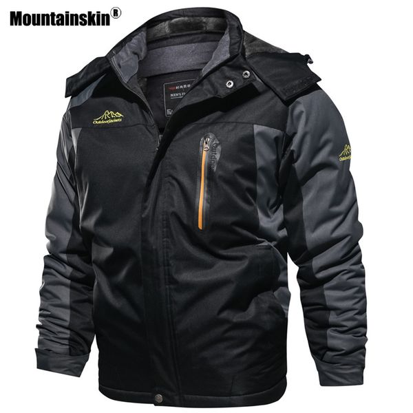 mountainskin new winter men's parkas thick fleece warm coat men jackets hooded coats mens brand clothing plus size 7xl 8xl sa603 1027, Black;brown
mountainskin new winter men's parkas thick fleece warm coat men jackets hooded coats mens brand clothing plus size 7xl 8xl sa603 1027, Black;brown