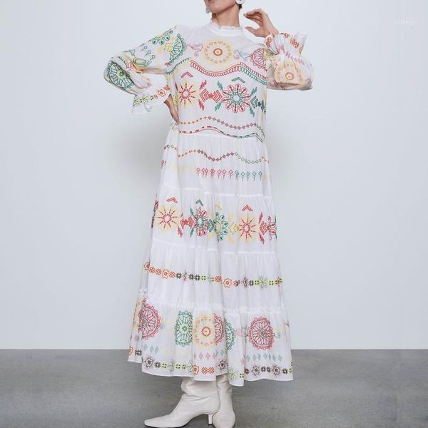 stylish embroidery dress women spring 2020 new fashion full sleeve o-neck modern lady long dresses1, Black;gray
stylish embroidery dress women spring 2020 new fashion full sleeve o-neck modern lady long dresses1, Black;gray