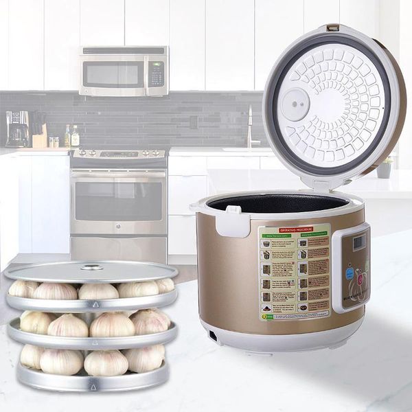 yogurt makers 90w 5/6l automatic black garlic fermenter household diy zymolysis zymosis pot maker 110v 220v fermenting machine1
yogurt makers 90w 5/6l automatic black garlic fermenter household diy zymolysis zymosis pot maker 110v 220v fermenting machine1