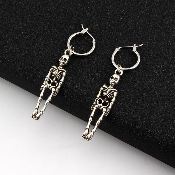 geomee 1 pair punk style skeleton skull dangle drop earrings vintage metal pendant earring for women creative girl gift bbyaxu bdehome, Bronze;silver
geomee 1 pair punk style skeleton skull dangle drop earrings vintage metal pendant earring for women creative girl gift bbyaxu bdehome, Bronze;silver